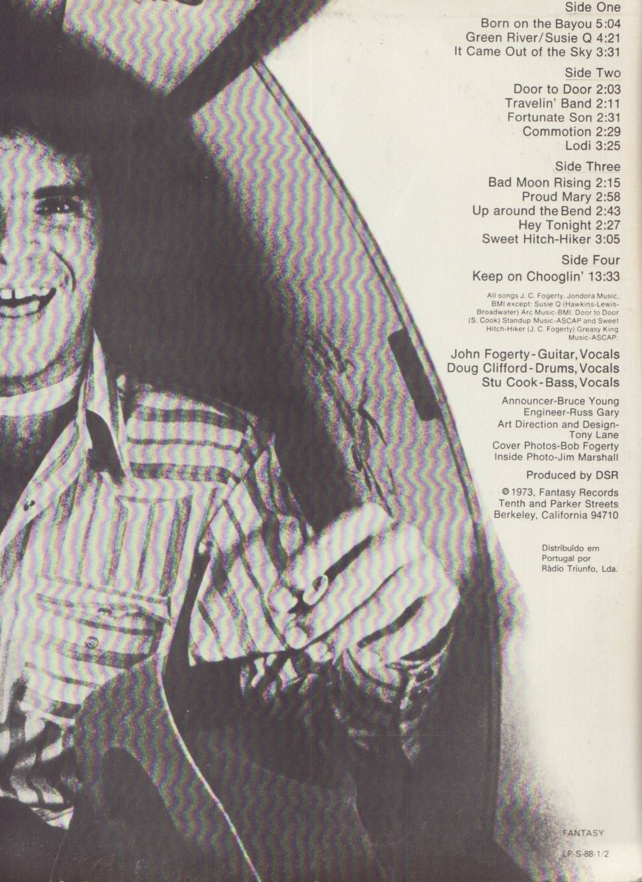 Creedence Clearwater Revival Live In Europe [lp sleeve02 prt]